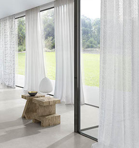 Wind Stoffe Köln für Gardinen und Dekoschal- Fensterkleider 